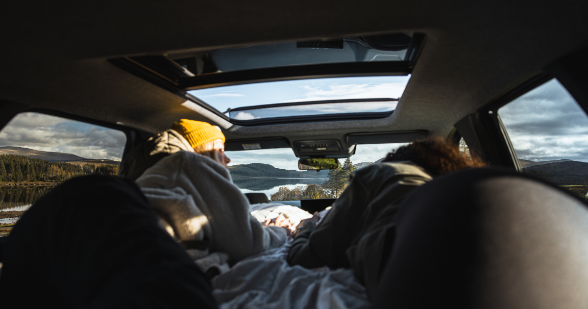 Dacia Bigster кроссовер в кемпинге