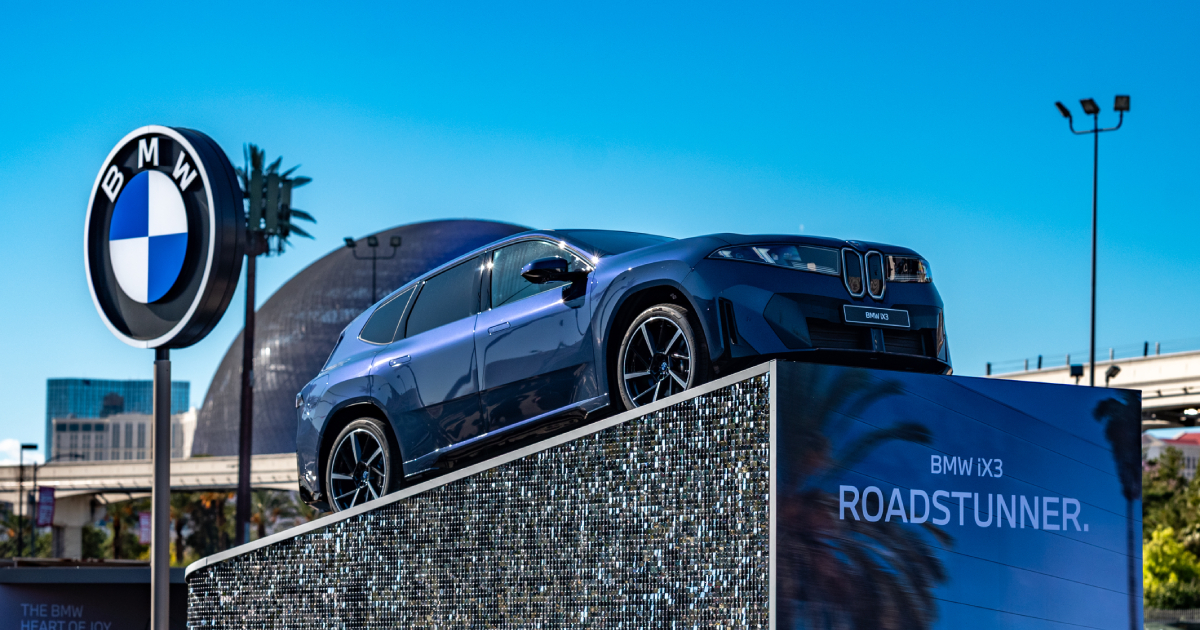 BMW iX3 at CES 2026