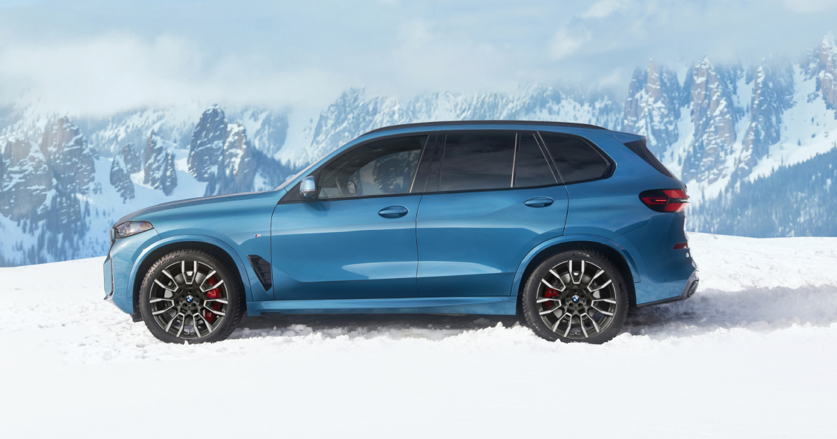 BMW X5 Legacy Edition на дороге Трансбучеджи