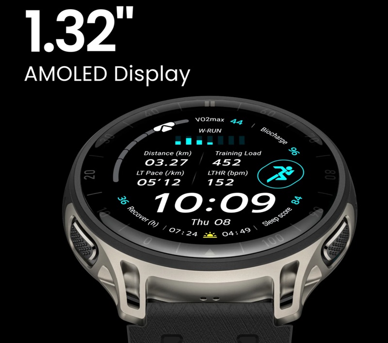 AMOLED-дисплей Amazfit Cheetah 2 Pro