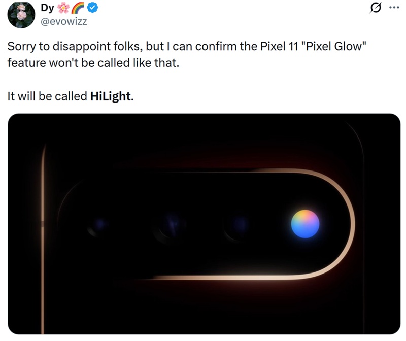 Логотип серии Pixel 11 на темном фоне