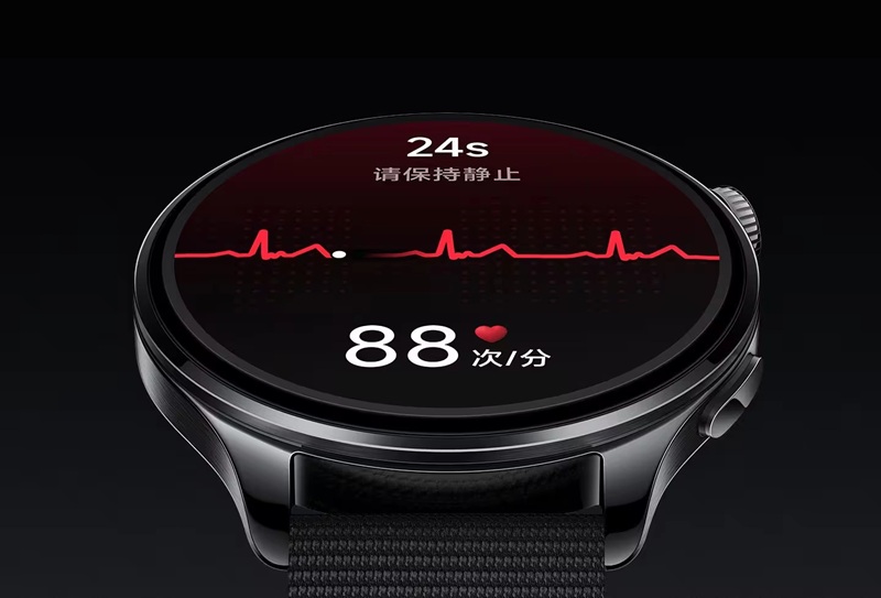 Xiaomi Watch 5 - вид сбоку