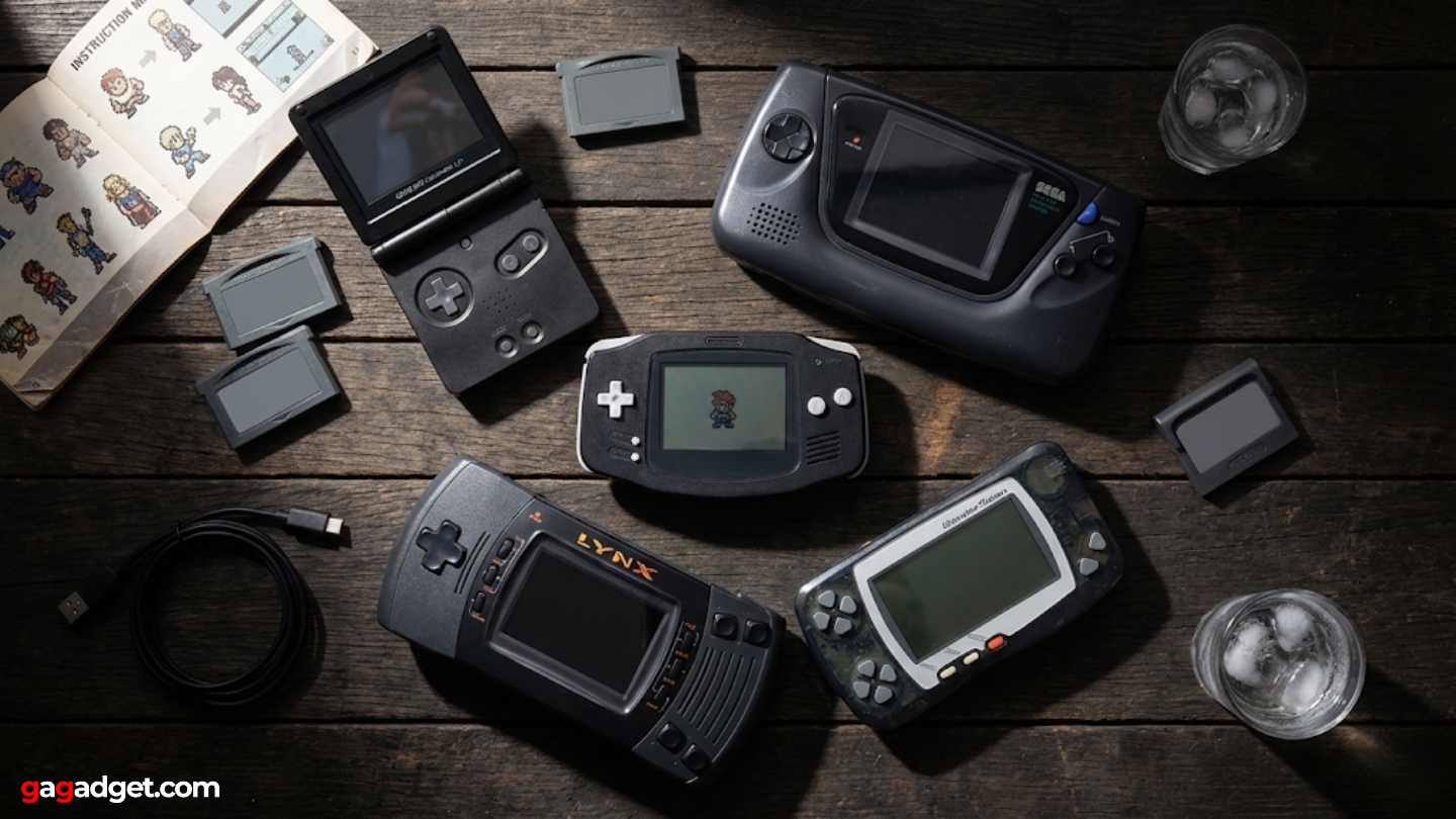 handheld console for classic games