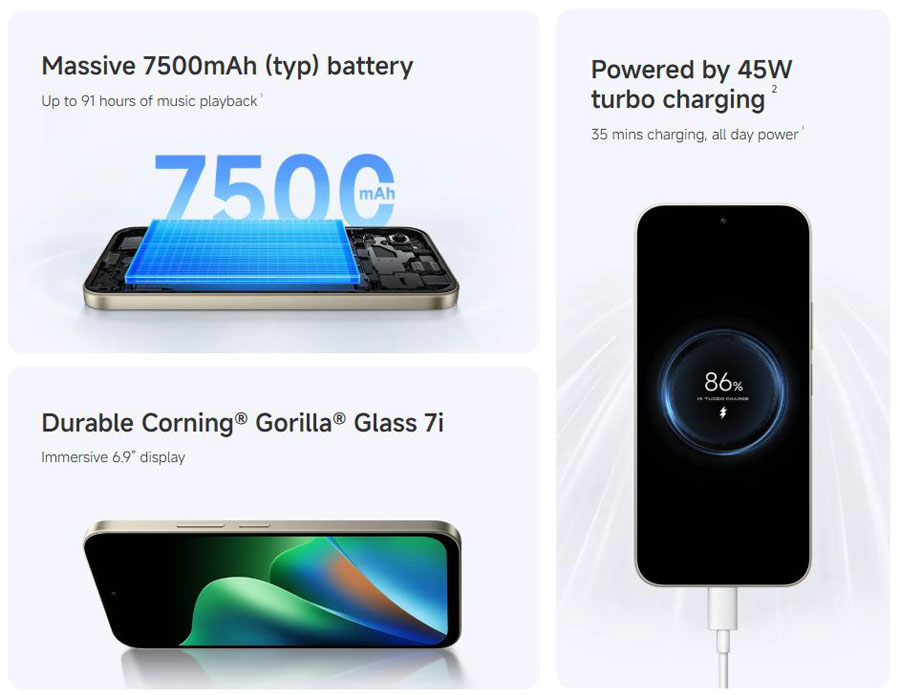 Технические характеристики Xiaomi Redmi 17