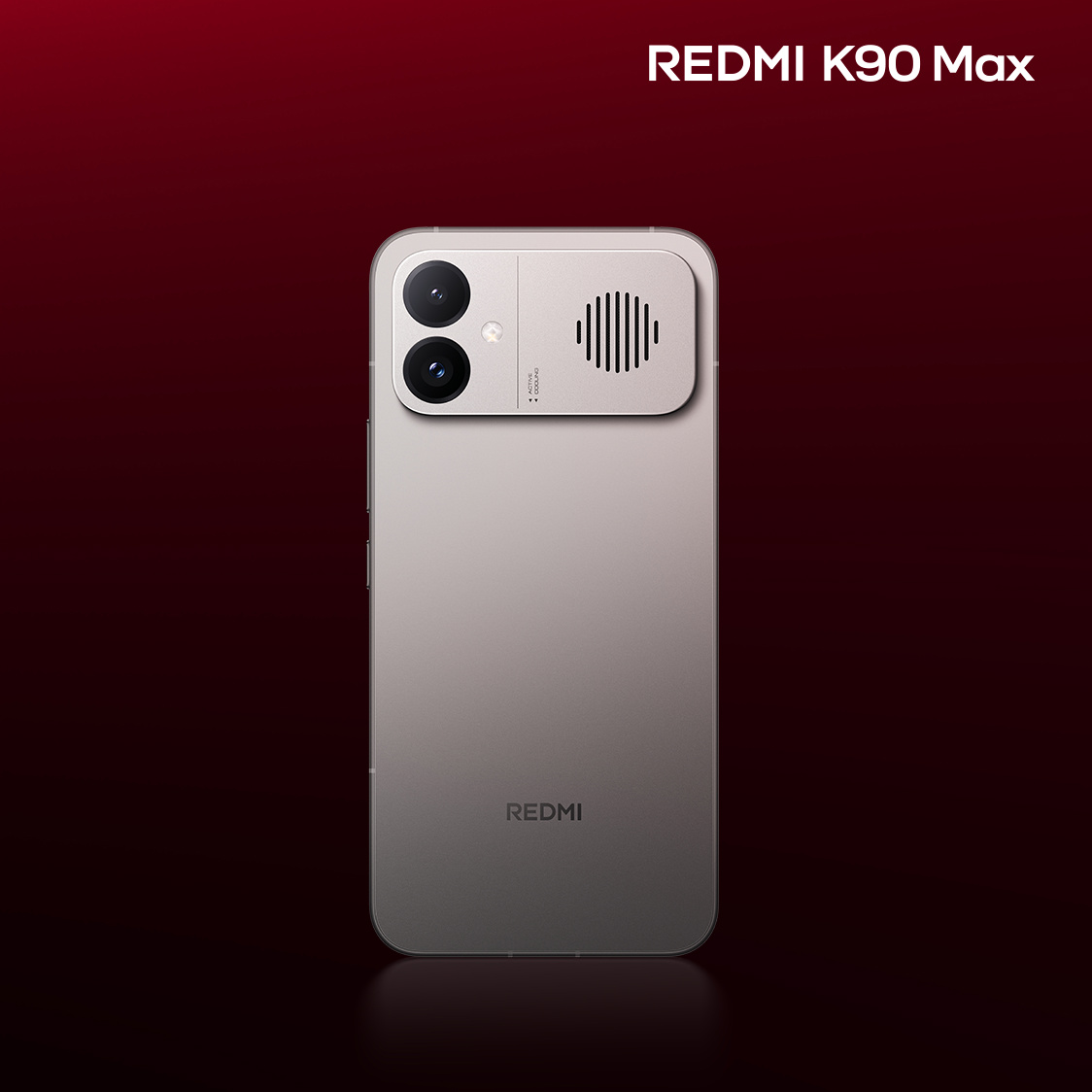 Рендер Redmi K90 Max у кольорі Space Silver