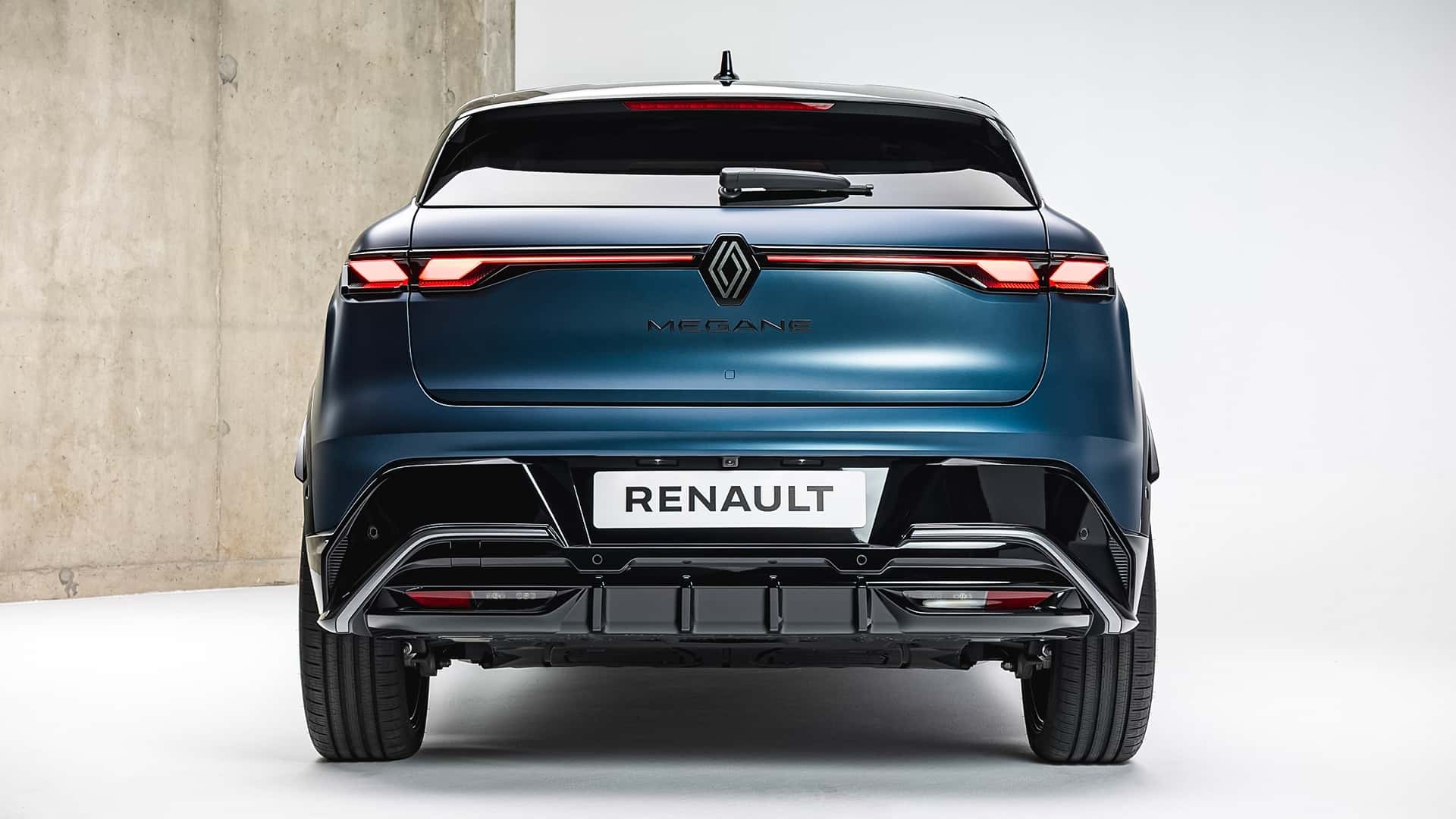 Renault Megane E-Tech Electric новая трёхмерная оптика