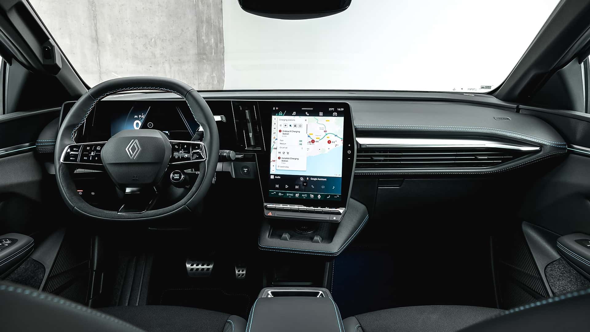 Renault Megane E-Tech Electric цифровая панель приборов OpenR