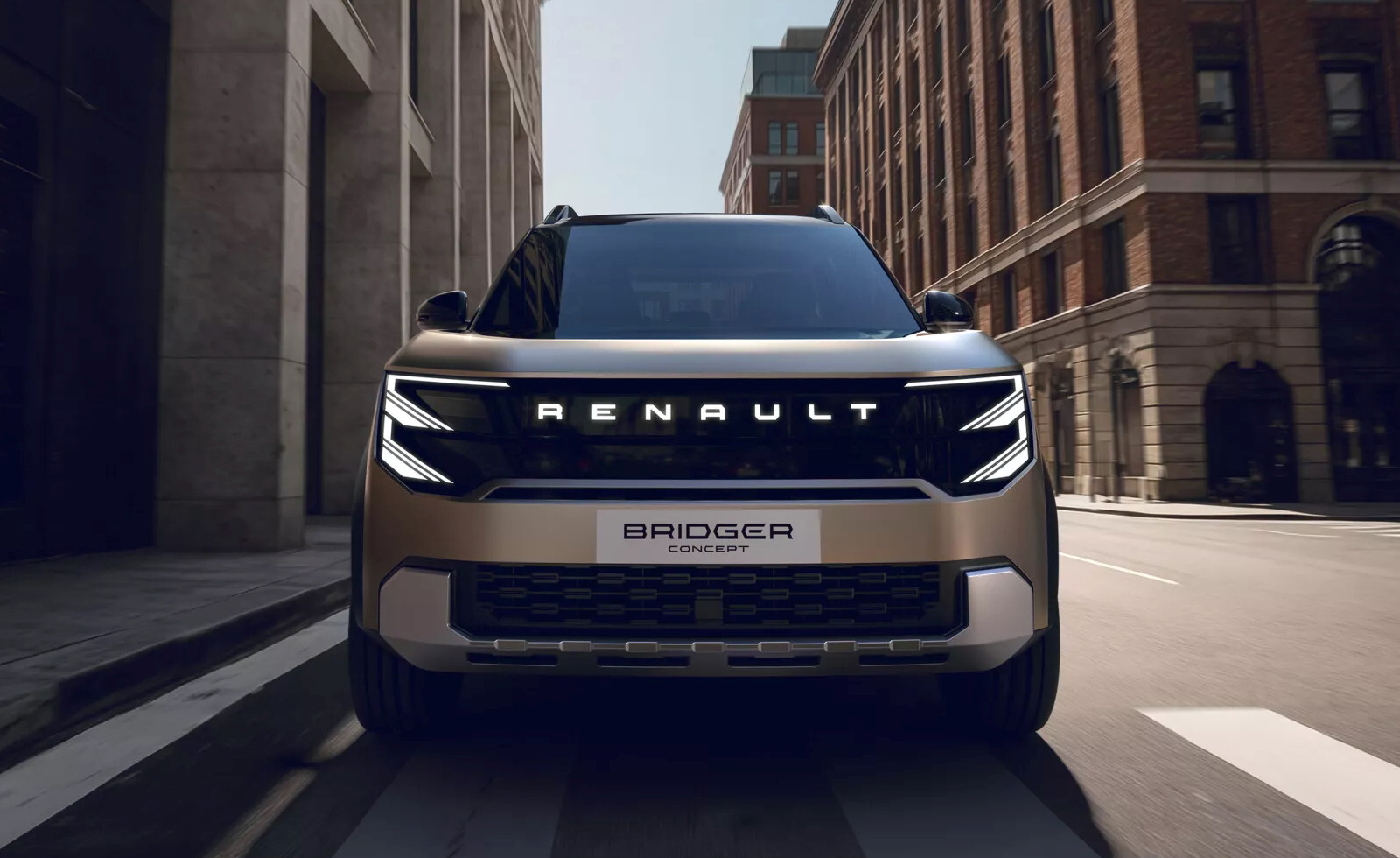 Дизайн в стиле ретро новинки Renault Bridger