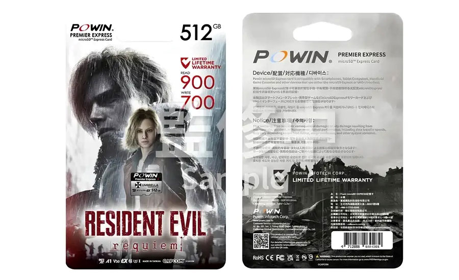 Resident Evil Requiem Special Edition microSD EXPRESS Memory Card for Nintendo Switch 2 512GB