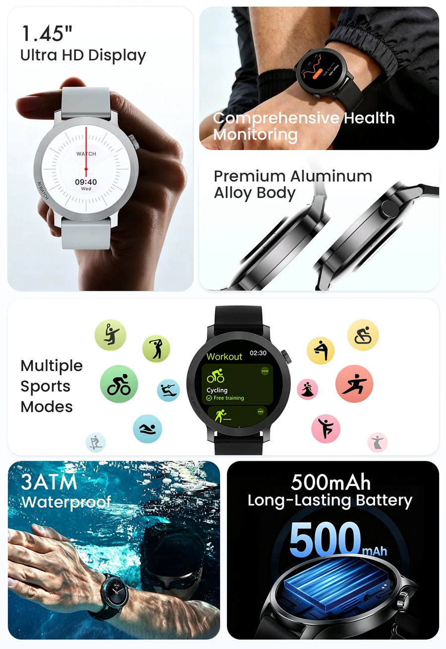 Технические характеристики Rollme AI Watch 3