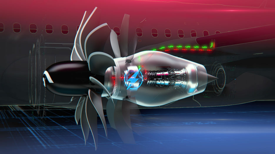 Concept du moteur Open Fan. Illustration : CFM International