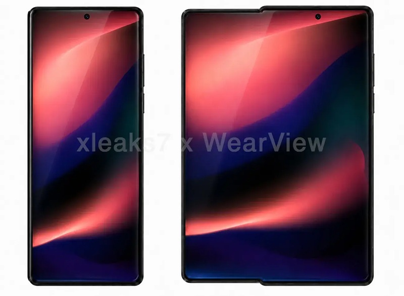 Визуализация Samsung Galaxy Z Rollable
