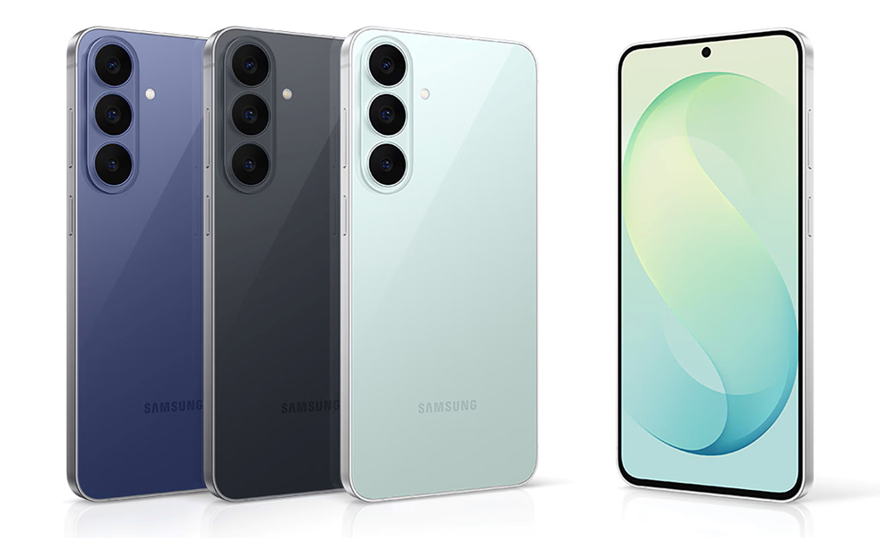 New Galaxy S26 FE in three colors