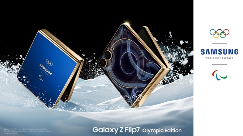 Эксклюзивный Galaxy Z Flip7 Olympic Edition