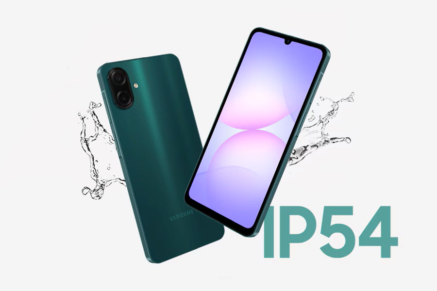 Samsung Galaxy A07s - Защита от пыли и брызг