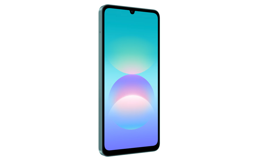 Samsung Galaxy A08 в серебристом цвете