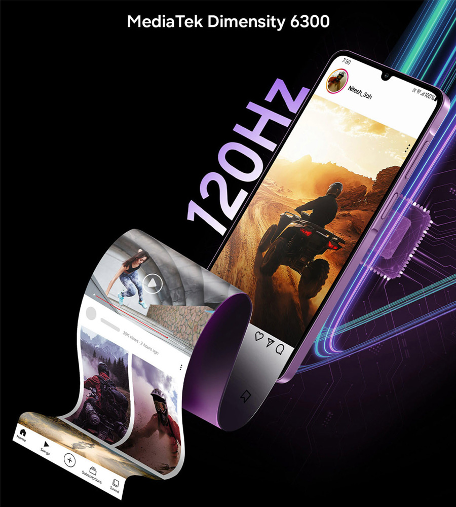 Samsung Galaxy M17e 5G экран