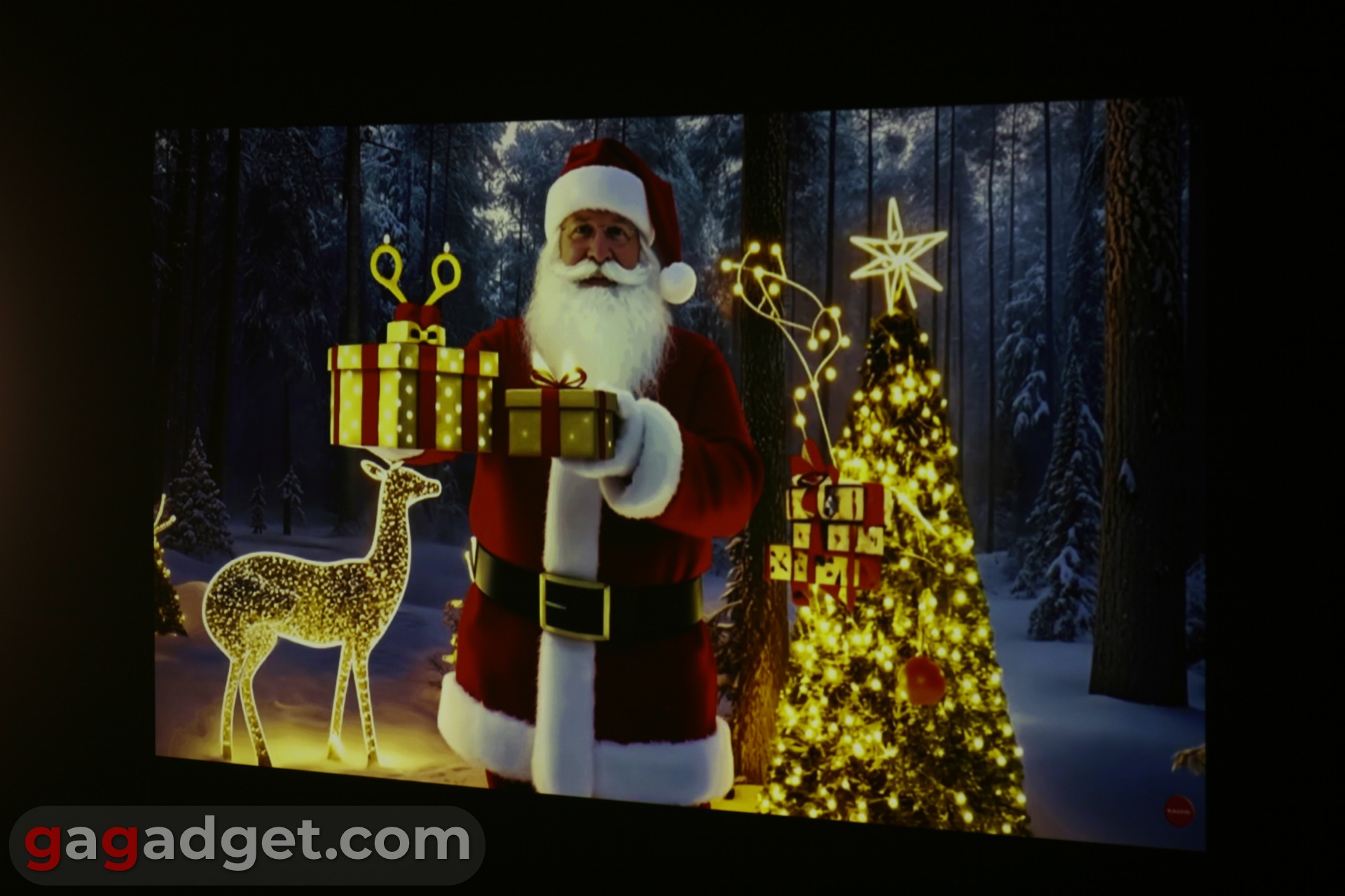 Изображение с проектора ViewSonic LSD400W