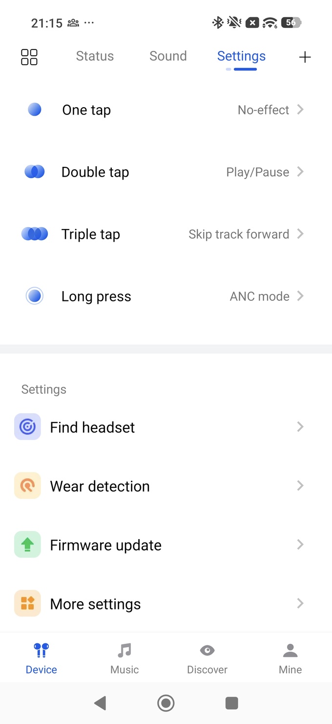Приложение Haylou Sound - скриншот 5