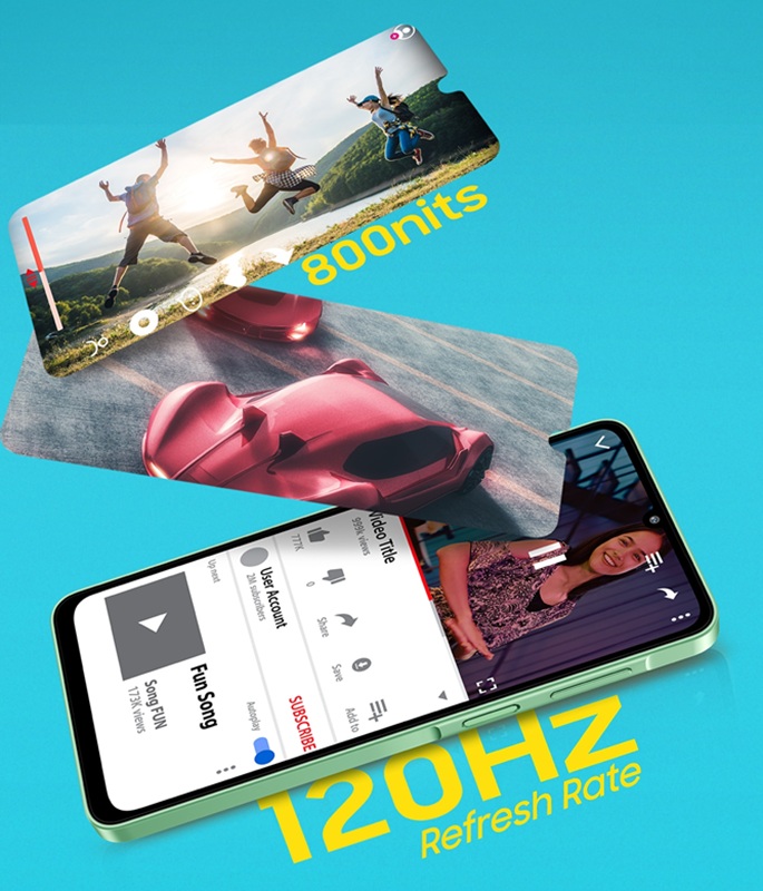 Samsung Galaxy F70e 5G общий вид