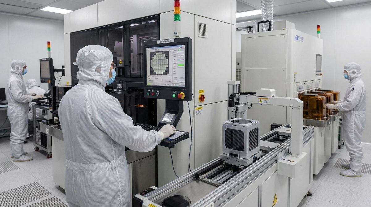 Фабрика микроэлектроники на выставке Semicon China 2026