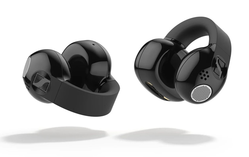 Sennheiser ACCENTUM Clip у чорному кольорі