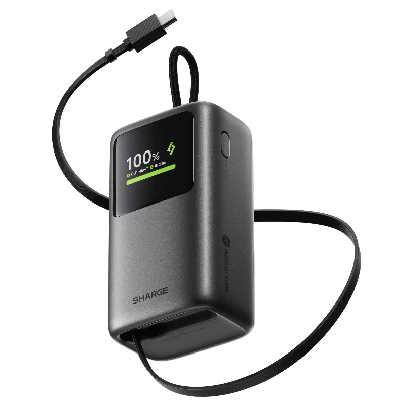 Sharge HyperTower 45 Power Bank - Front View