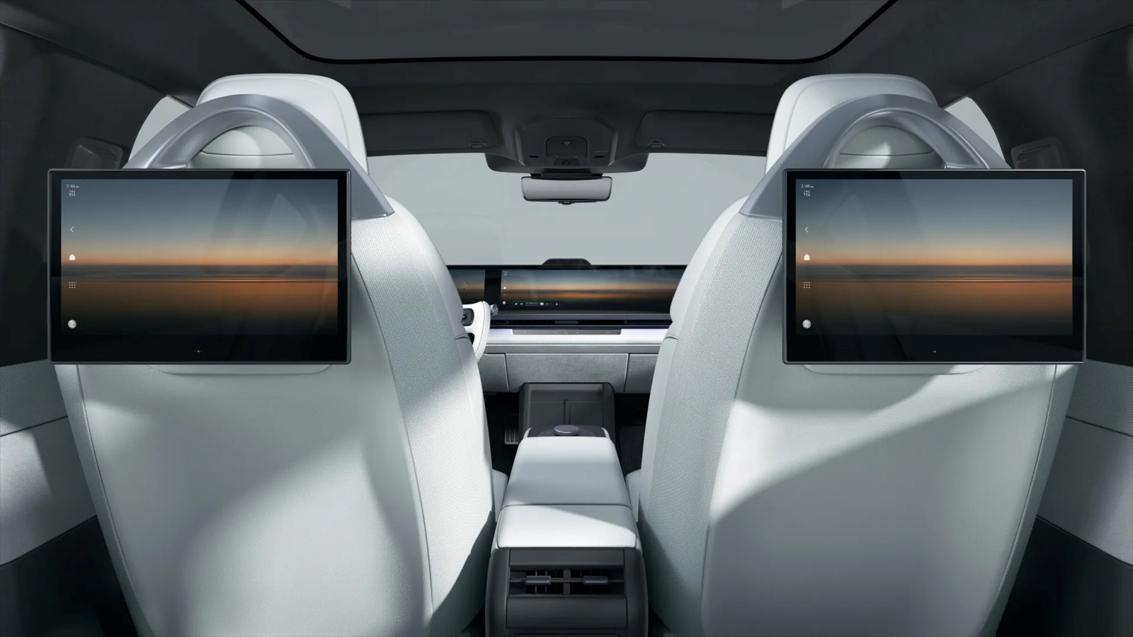 AFEELA PS Remote Play - Intérieur de la voiture