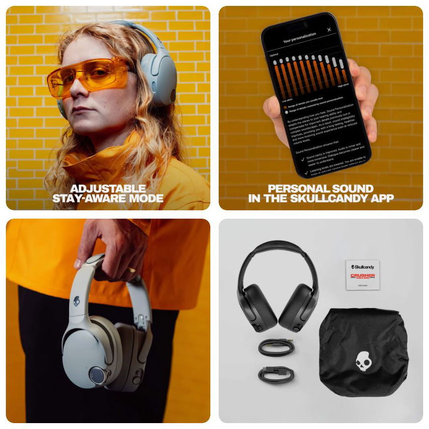 Bluetooth 5.3 with LE Audio, Auracast, and Google Fast Pair keep the 1080 ANC connected across multiple devices.