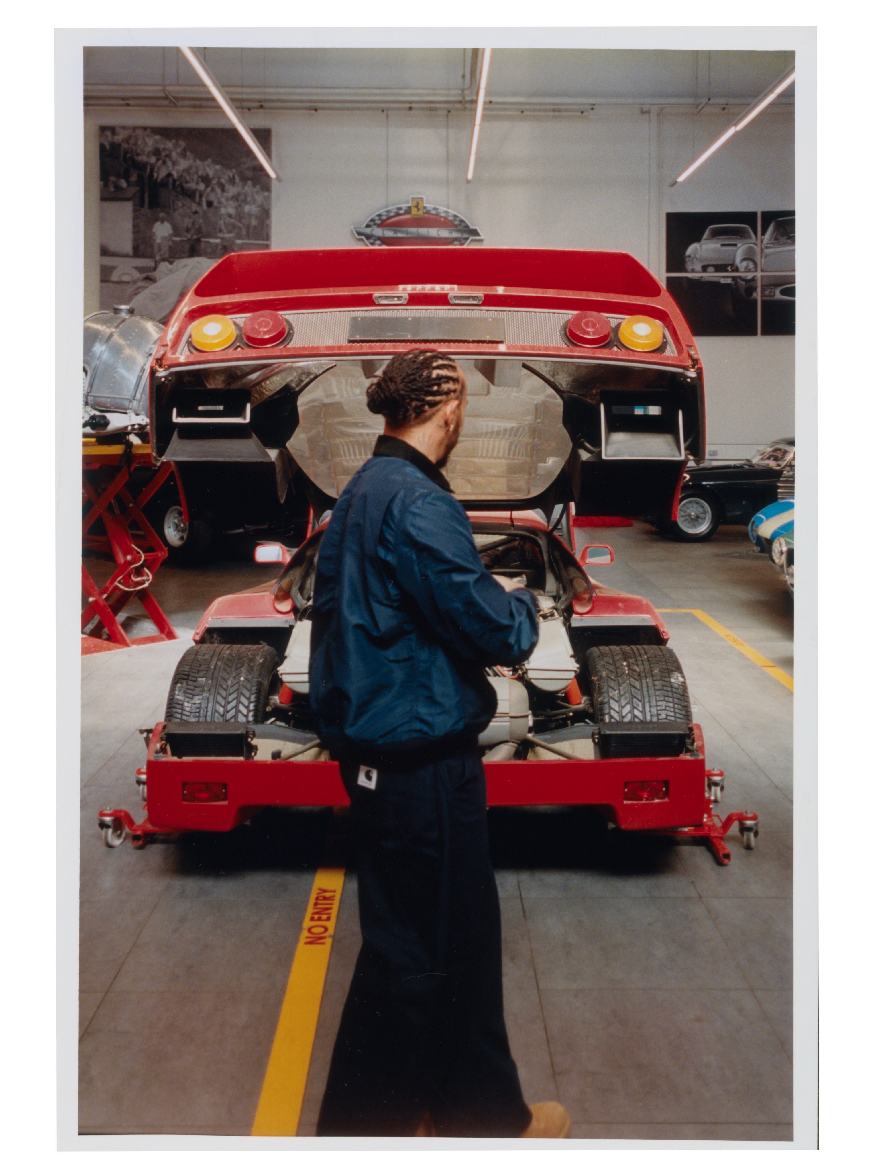 Ferrari F40 restoration work