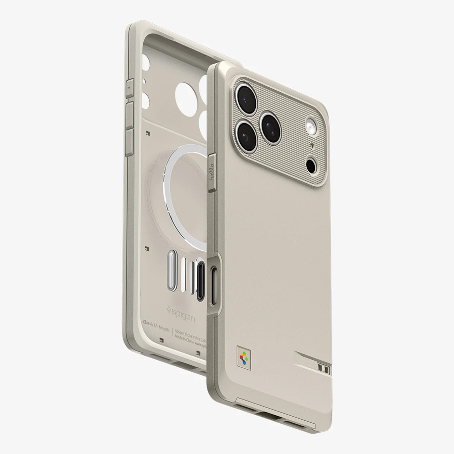 Coque rétro Spigen Classic LS - vue 5