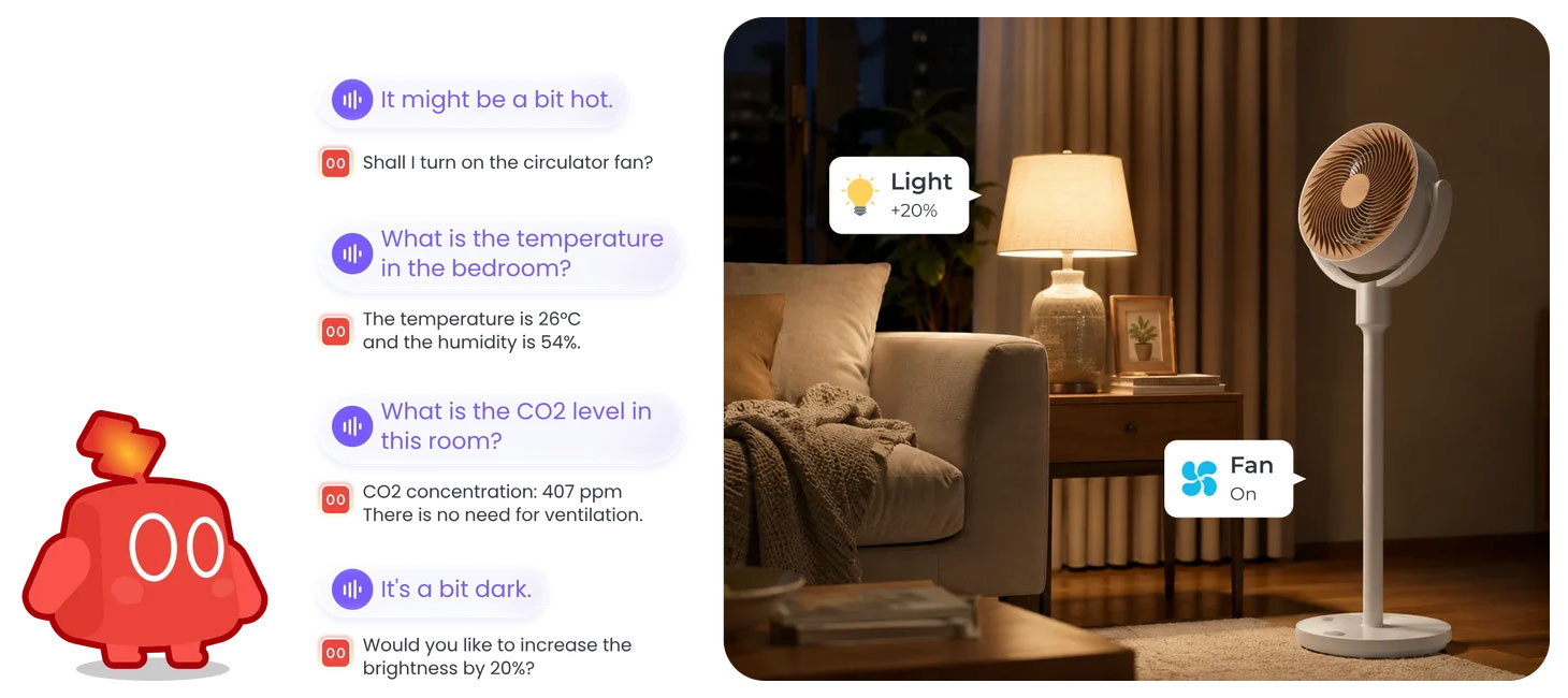 Создание автоматизаций с SwitchBot kata AI Assistant