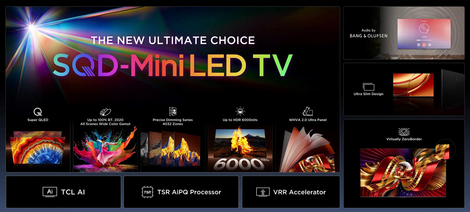 TCL C8L SQD-Mini LED TV