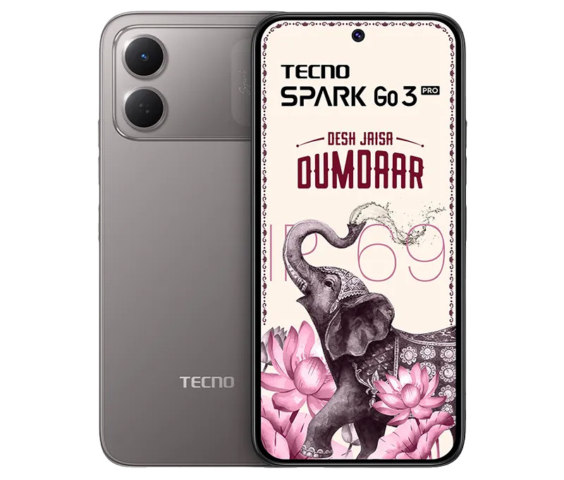 Tecno Spark Go 3 Pro Front View
