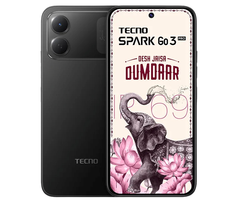 Tecno Spark Go 3 Pro Screen Close-up