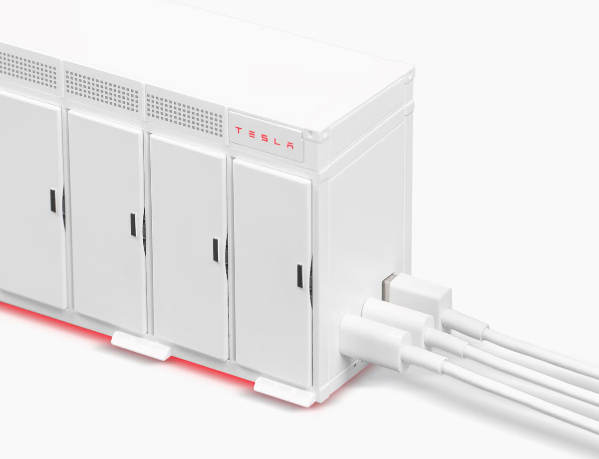 Tesla 1:40 Scale Megapack Charger фото 1