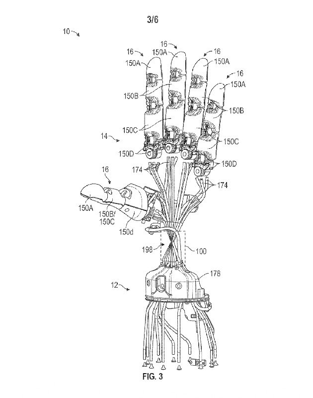 Tesla Optimus V3 robot hand Patent