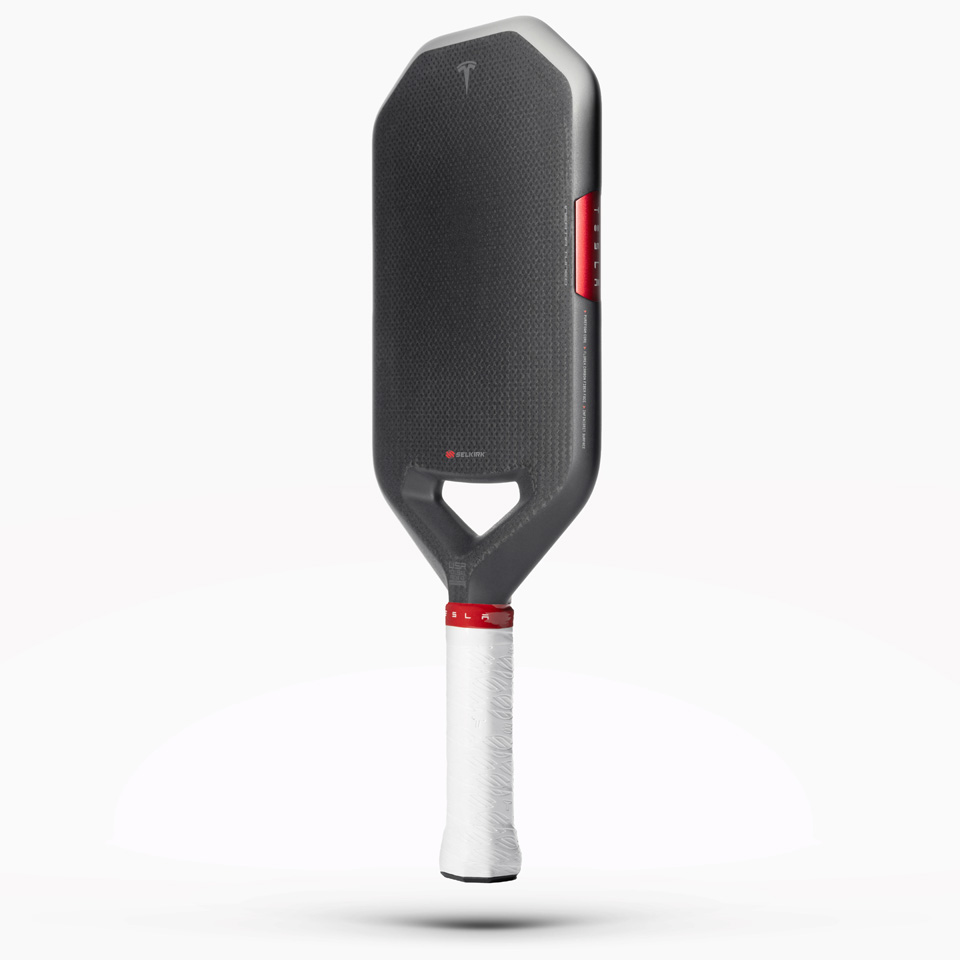 Tesla Plaid Pickleball Paddle - Vue de derrière