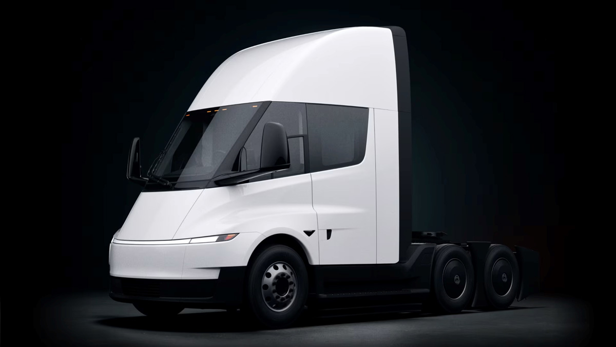 Электрический грузовик Tesla Semi
