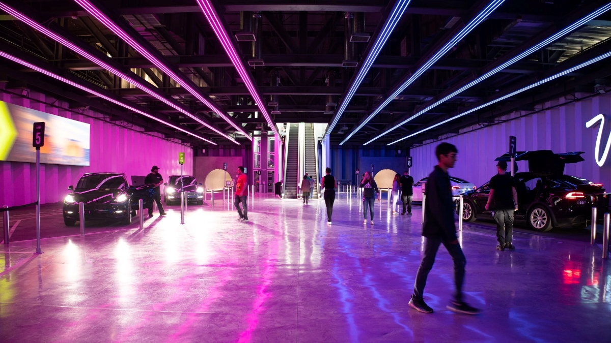 Las Vegas Convention Center Loop тунель від The Boring Company