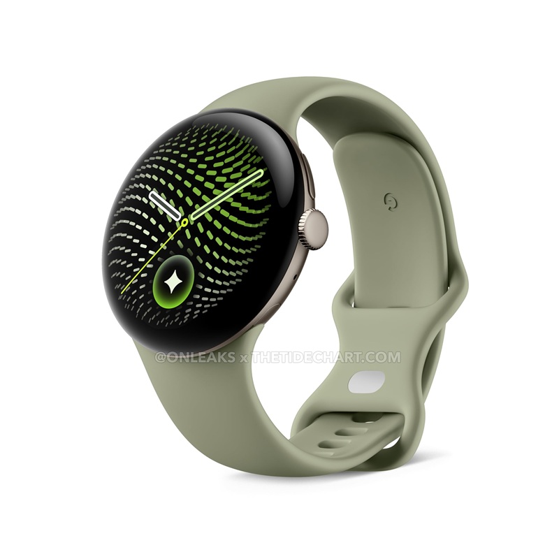 Google Pixel Watch 5 в цвете Pyrite, размер 45 мм