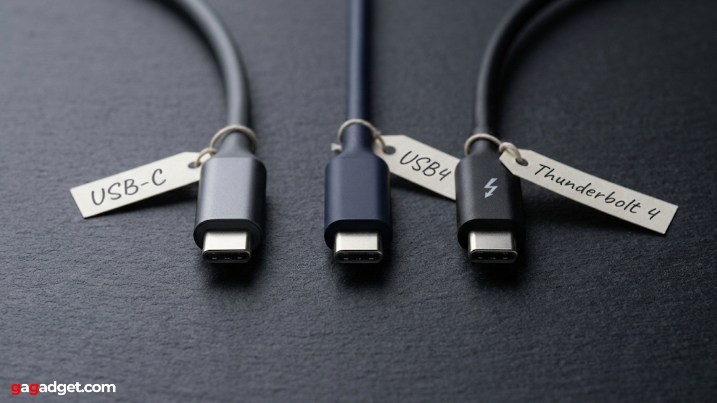 thunderbolt 4 vs usb4