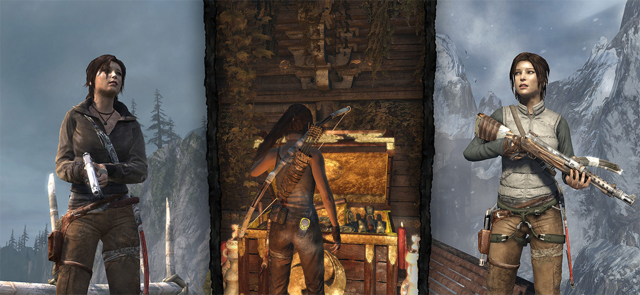 Capture d'écran de Tomb Raider sur iOS et Android