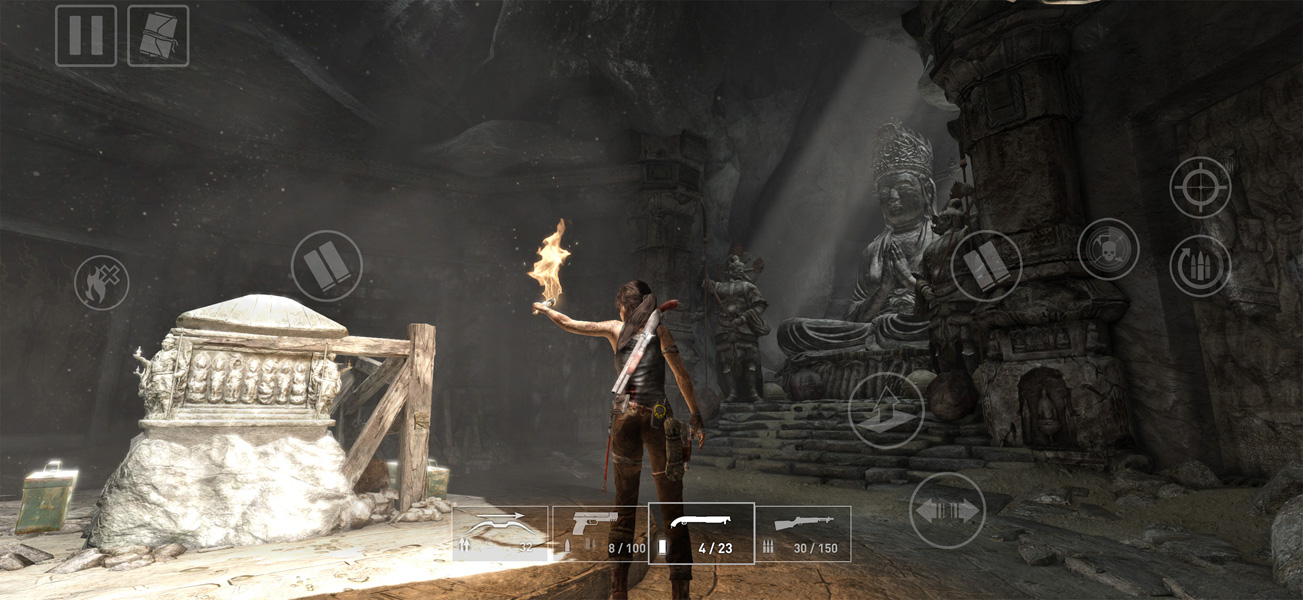 Capture d'écran 1 de Tomb Raider sur iOS et Android