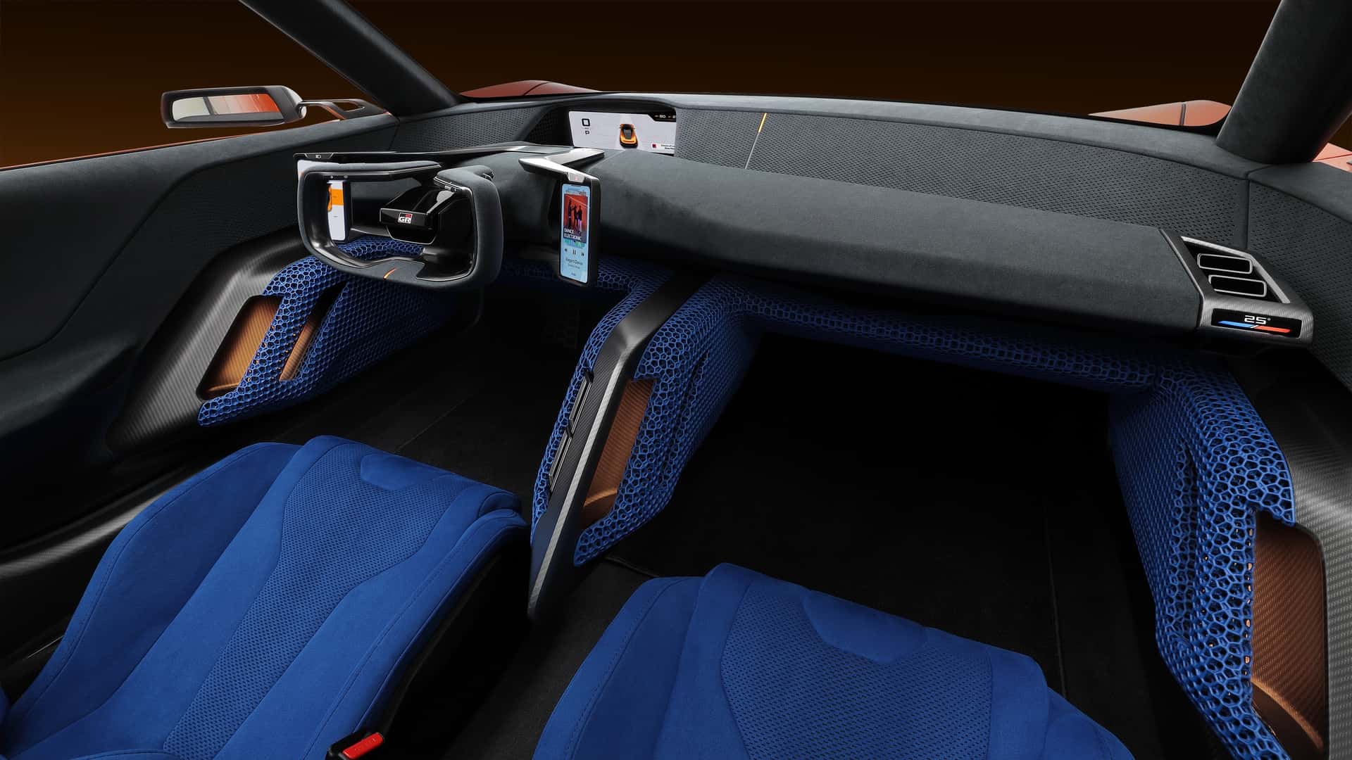 Кокпит концепта Toyota FT-Se