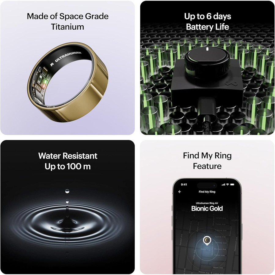 Image de l'anneau Ultrahuman Ring Air