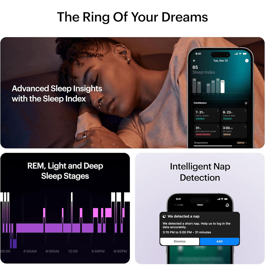 Photo de l'anneau intelligent Ultrahuman Ring Air