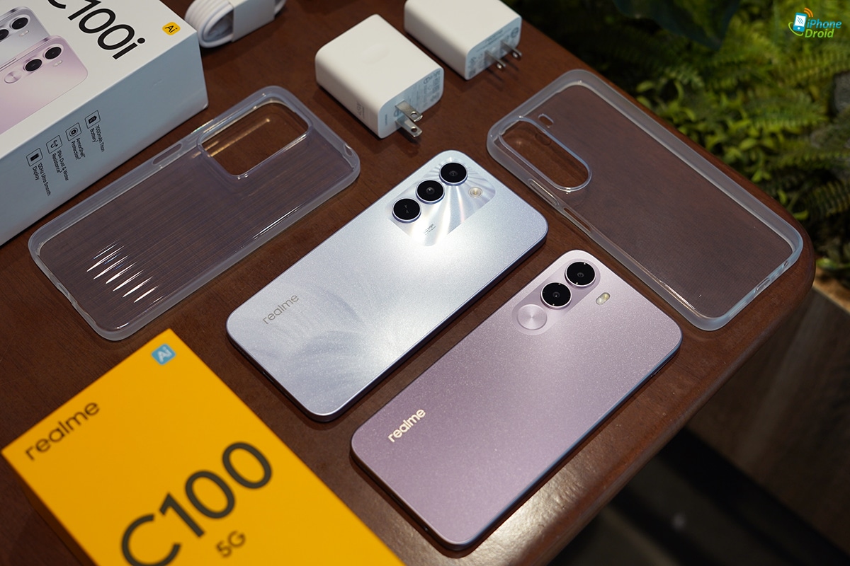 Екран та інтерфейс Realme C100 та C100i