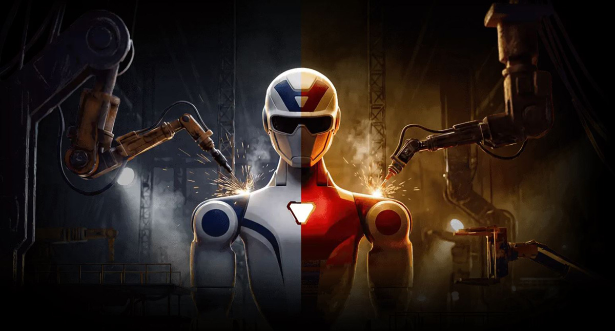 Unitree R1 робот-гуманоїд готовий до роботи.