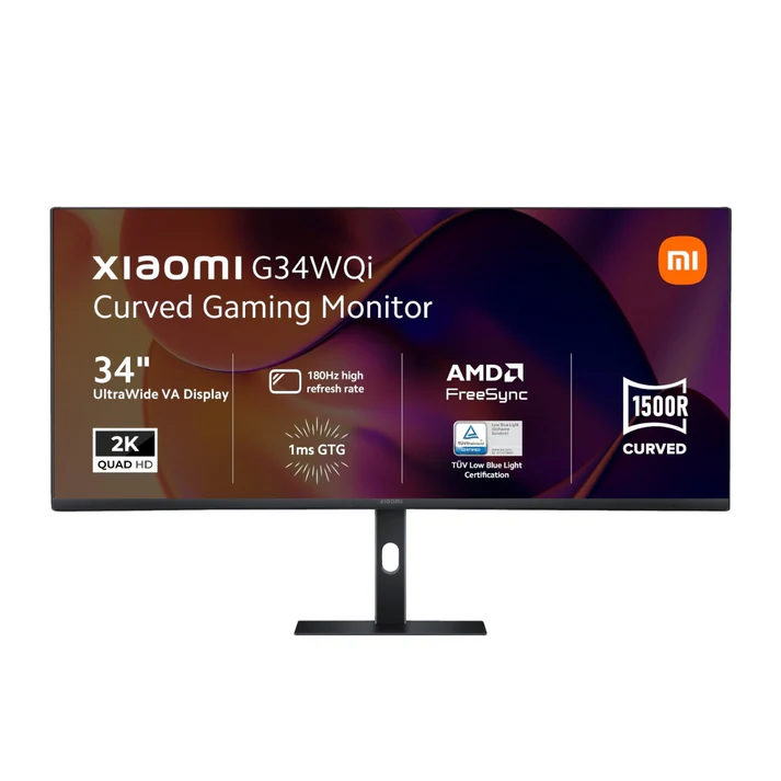 Xiaomi G34WQi 2026 monitor front view